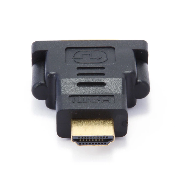 Адаптер Cablexpert HDMI - DVI, (M/F), Чорний (A-HDMI-DVI-3) - Фото 2 Адаптер Cablexpert HDMI - DVI, (M/F), Чорний (A-HDMI-DVI-3) - изображение 2