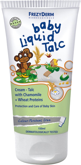 Крем із тальком Frezyderm Baby Liquid Talc 150 мл (5202888101106) - зображення 1