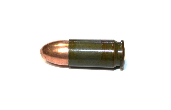 Фальш-патрон калібру 9×19 мм Люгер (9×19 Luger) — 9×19 Пара (9×19 Para) тип 2 - зображення 1