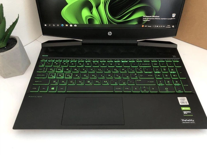 Ігровий ноутбук Hp pavilion gaming 15,6/Intel Core i5-10300H/8 ГБ