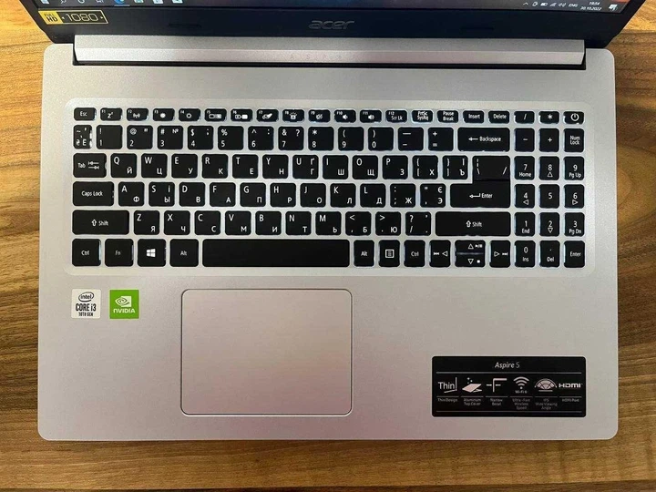 Ноутбук Acer Aspire A515-55G - i3-1005G1/Ram 8 Gb/SSD256GB/ MX 350 IPS Б/В - Фото 5 Ноутбук Acer Aspire A515-55G - i3-1005G1/Ram 8 Gb/SSD256GB/ MX 350 IPS Б/В - изображение 5