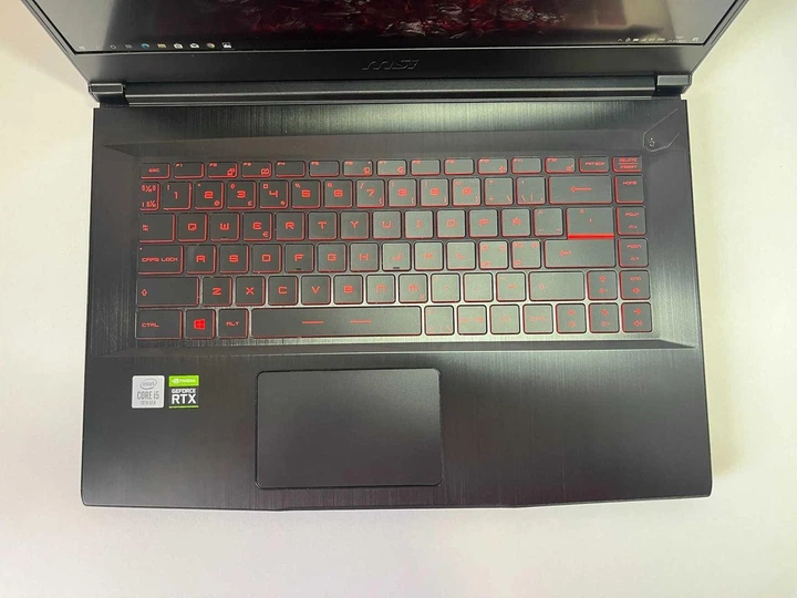 Ноутбук MSI GF65 - 15,6" 120Hz/ i5-10300H/ Ram 8Gb/ Ssd 512Gb/ RTX 2060 6Gb Б/В - изображение 2