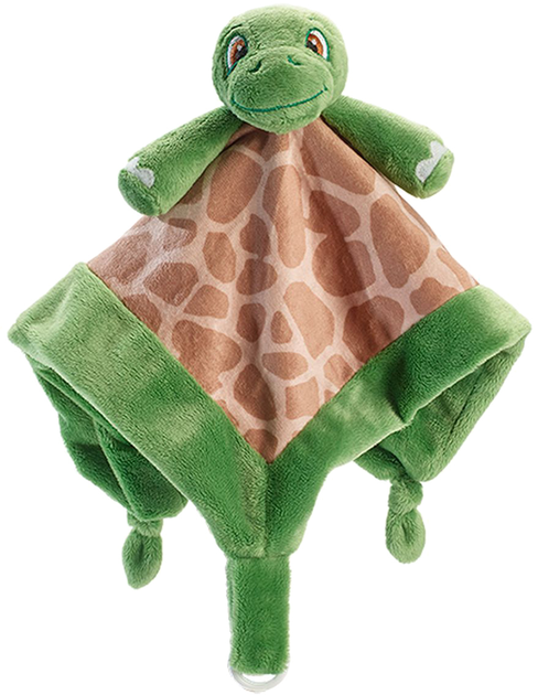 Pluszowy żółw My Teddy Zielony 35 cm (7036572800161) - obraz 1