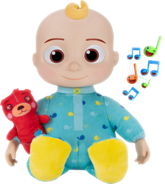 Набір м'яких іграшок Jazwares CoComelon Bedtime JJ Doll (0191726461128) - зображення 2