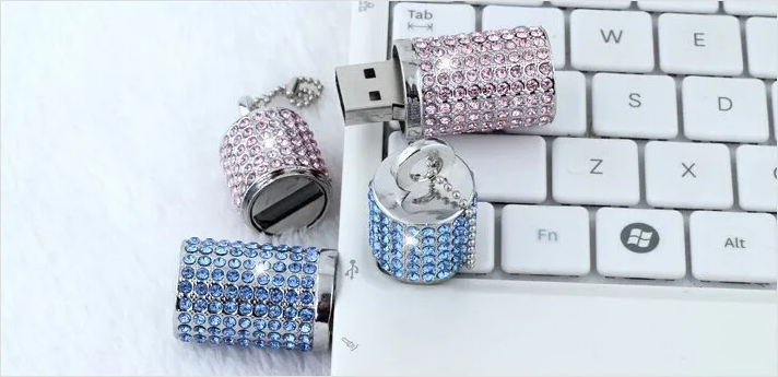 Фигурная флешка BiNFUL 64GB Кулончик Blue - изображение 2
