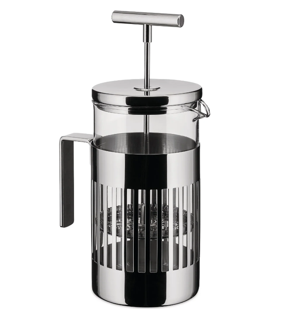 Френч-пресс Alessi 240 мл на 3 чашки (90943C3) - Фото 3 Френч-пресс Alessi 240 мл на 3 чашки (90943C3) - изображение 3
