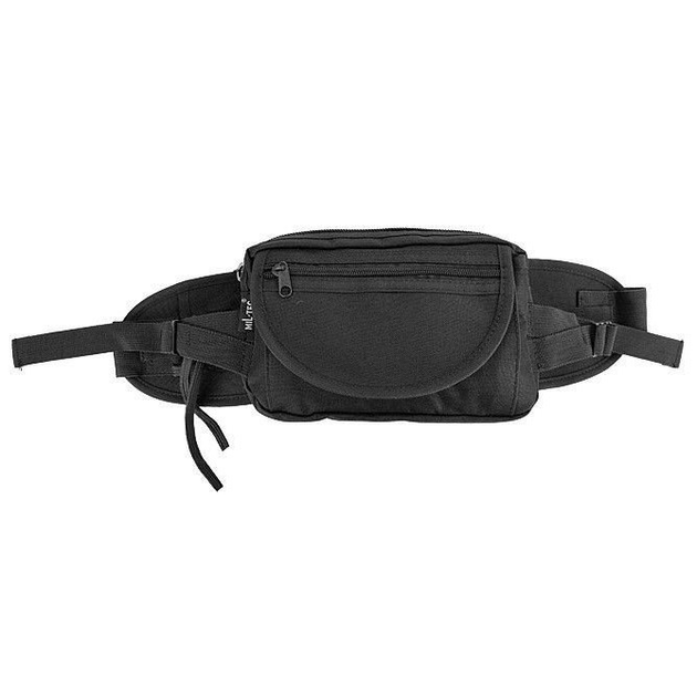 Сумка поясная большая Mil-Tec Hip Bag Large Black 13513002 - изображение 2