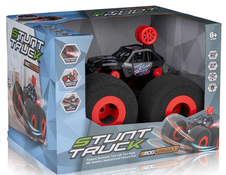 Машинка на дистанційному управлінні ET Toys Stunt Truck зі світлом і туманом (5711336035080) - зображення 1