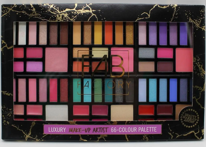 Палітра для макіяжу FAB Factory Luxury Make-Up Palette 66