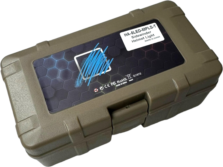 Ліхтар на шолом Sidewinder MPLS 5LED (HA-5LED-MPLS-T) - зображення 10