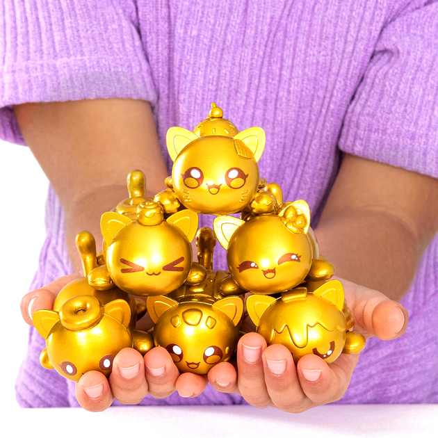 Zestaw figurek Aphmau Mystery MeeMeow Gold (0810054662723) - obraz 6