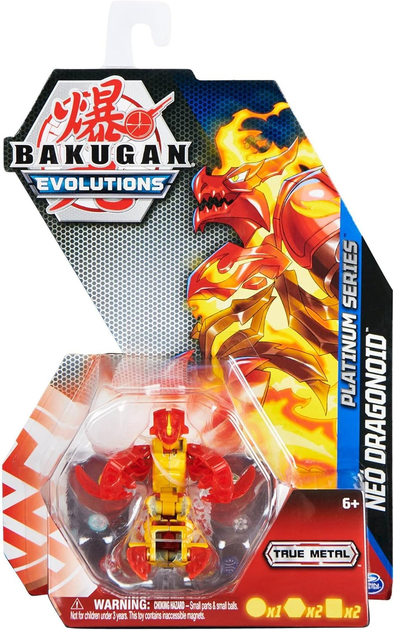 Фігурка Spin Master Bakugan Evolutions Platinum Series Neo Dragonoid (0778988415221) - зображення 1