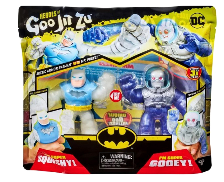 Набір фігурок Goo Jit Zu DC S4 Batman Vs Mr Freeze (0630996413937) - зображення 2