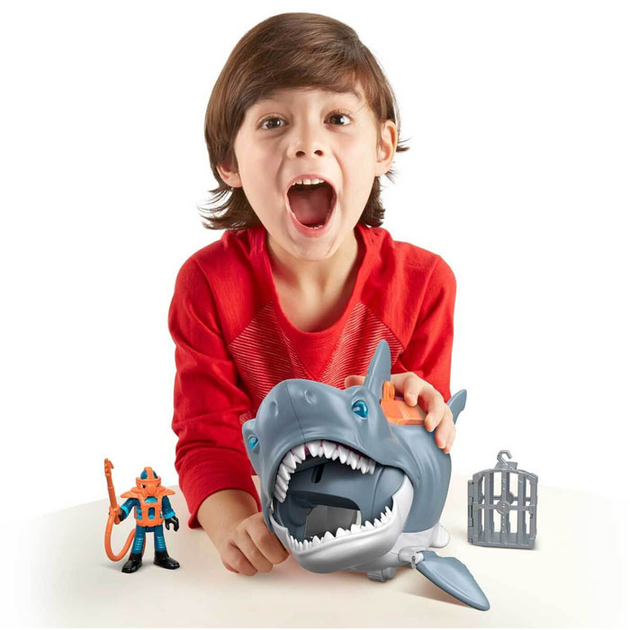 Набір фігурок Imaginext Crazy Shark (0887961826616) - зображення 3