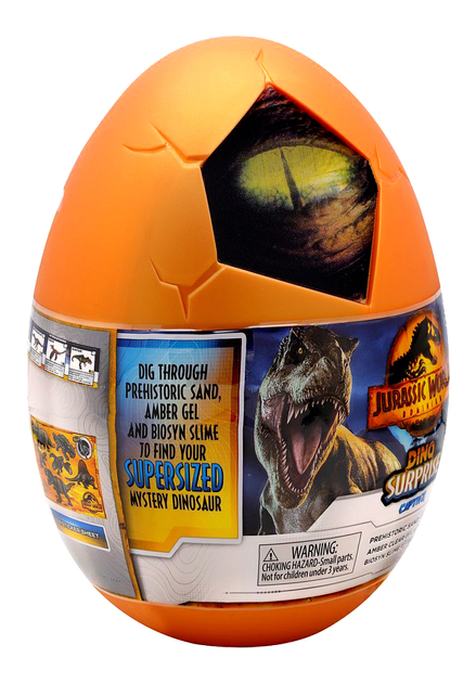 Набір фігурок Mattel Surprise Egg Jurassic World (0840148202863) - зображення 1