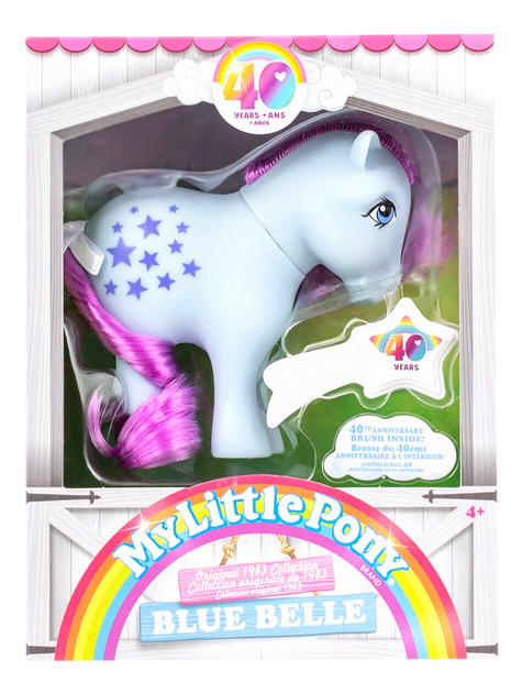 Figurka Hasbro My Little Pony 40th Anniversary Blue Belle 10 cm (0885561353228) - obraz 1