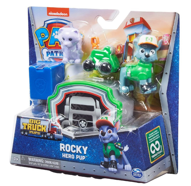 Zestaw figurek Spin Master Paw Patrol Big Hero Pups Rocky (0778988435915) - obraz 1