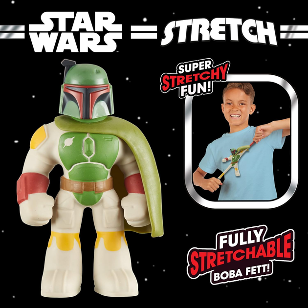 Rozciągliwa figurka Star Wars Boba Fett 16 cm (5029736076931) - obraz 3