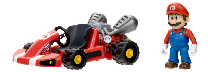 Figurka Jakks The Super Mario Bros z akcesoriami 6 cm (0192995417687) - obraz 3