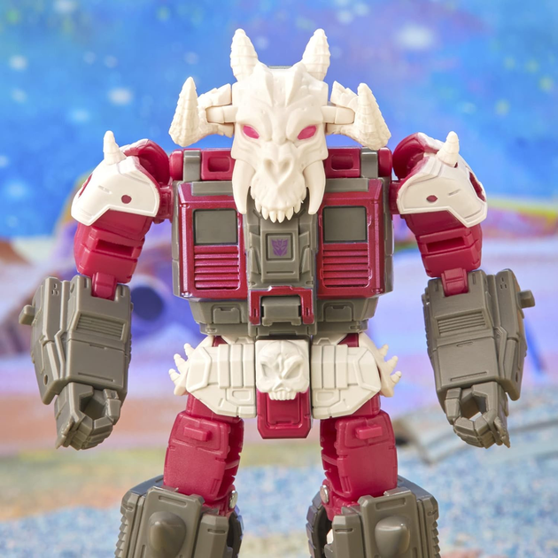 Робот трансформер Hasbro Generations Legacy Deluxe Skullgrin с аксессуарами 14 см (5010994120399) - зображення 6