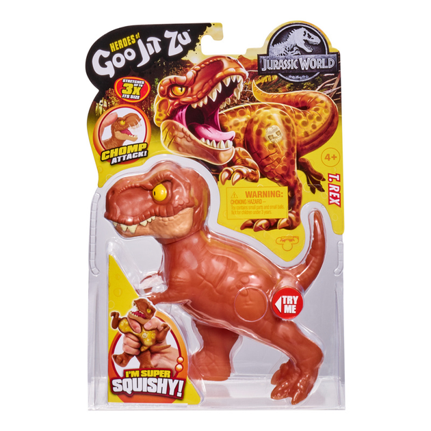 Figurka Goo Jit Zu Jurassic World T-Rex 14 cm (0630996413043) - obraz 1