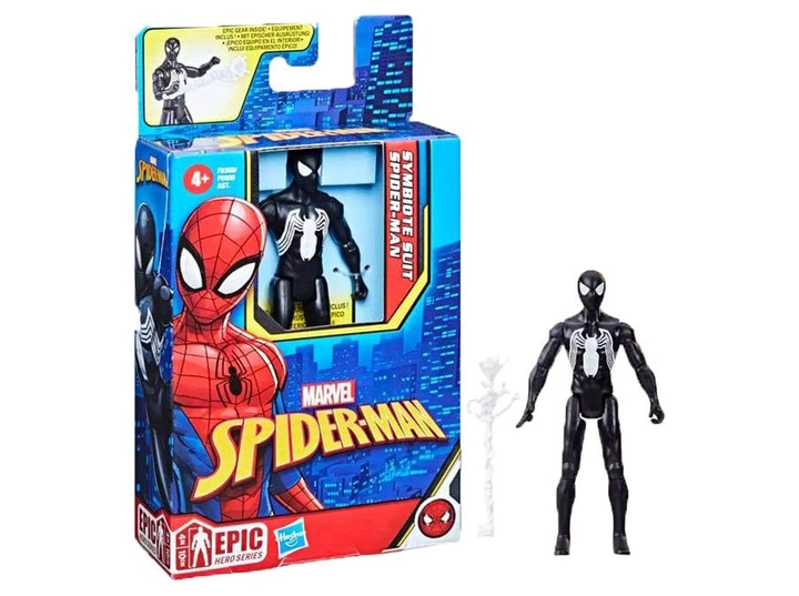Фігурка Hasbro Marvel Spider Man Symbiote Suit Epic Hero Series Action 15 см (5010996141514) - зображення 1