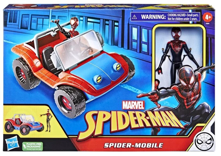 Zestaw figurek Hasbro Marvel Spider Man Spider Mobile (5010994113476) - obraz 1