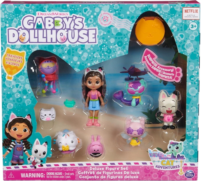 Zestaw figurek Spin Master Gabby's Dollhouse Deluxe Gift Pack Travelers (0778988469163) - obraz 1