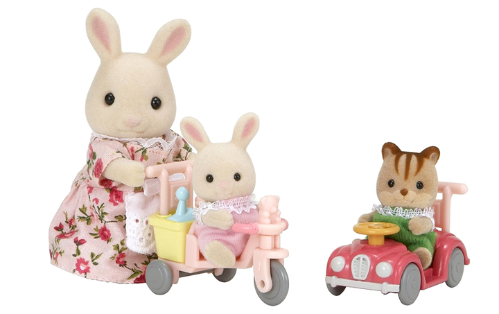 Zestaw figurek Sylvanian Families Babies Ride and Play (5054131050408) - obraz 2