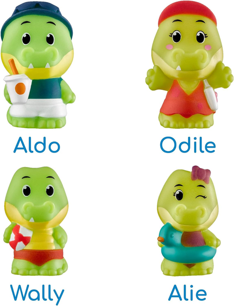 Набір фігурок Klorofil Crocodile Family (3056567003098) - зображення 2