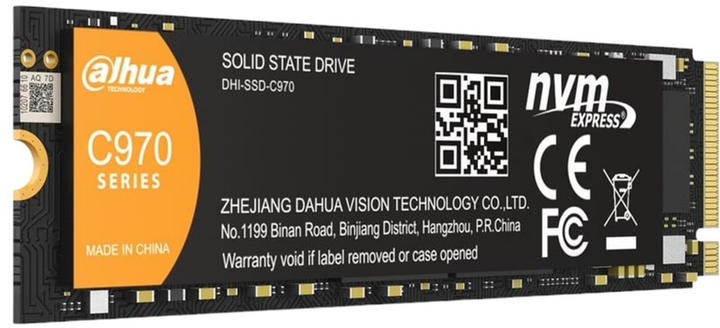 Dysk SSD Dahua C970 256GB M.2 2280 PCIe 4.0 x4 3D NAND (TLC) (DHI-SSD-C970N256G) - obraz 2