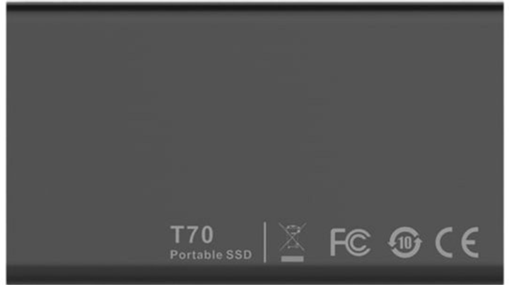 Dysk SSD Dahua Portable 500GB USB 3.2 Type-C 3D NAND (TLC) (DHI-PSSD-T70-500G) - obraz 2