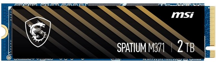 Dysk SSD MSI Spatium M371 2TB M.2 2280 NVMe PCIe 3.0 x4 3D NAND (S78-440Q450-P83) - obraz 2