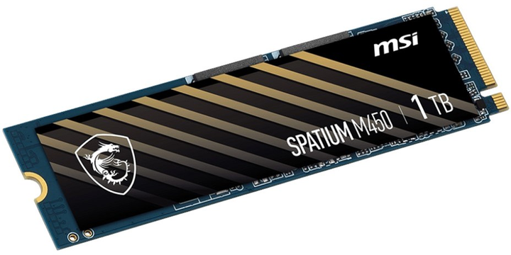 Dysk SSD MSI Spatium M450 1TB M.2 2280 NVMe PCIe 4.0 3D NAND (S78-440L920-P83 / S78-440L980-P83) - obraz 2