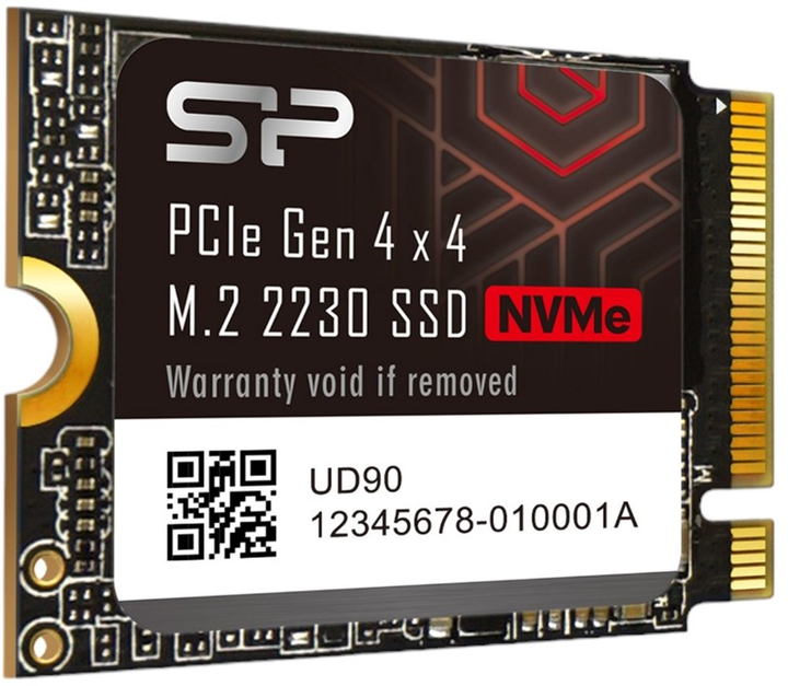 Dysk SSD Silicon Power UD90 2TB M.2 2230 NVMe PCIe 4.0 x4 3D NAND (TLC) (SP02KGBP44UD9007) - obraz 4