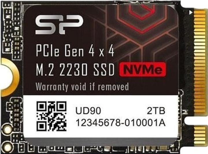 Dysk SSD Silicon Power UD90 500GB M.2 2230 NVMe PCIe 4.0 x4 3D NAND (TLC) (SP500GBP44UD9007) - obraz 1