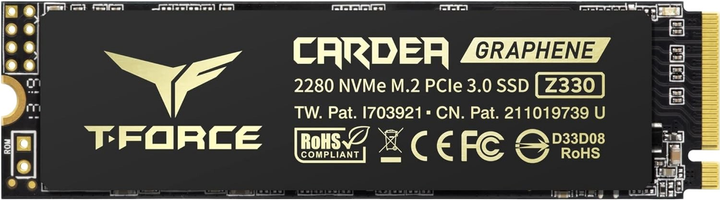 SSD диск Team Group Cardea Zero Z330 512GB M.2 2280 PCIe 3.0 3D NAND (TLC) (TM8FP8512G0C311) - зображення 1