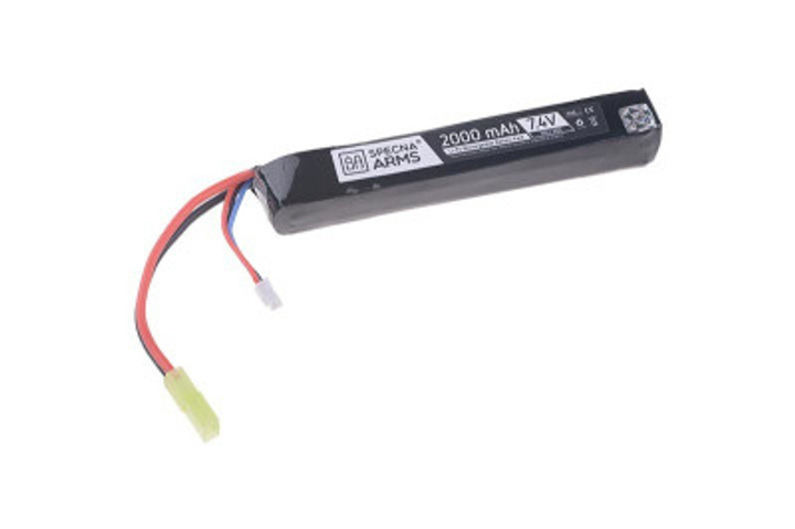 Акумулятор Specna Arms LiPo 7,4V 2000mAh 15/30C - изображение 1