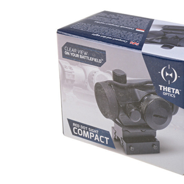 Коліматор Theta Optics Compact II Reflex Sight Black - изображение 2