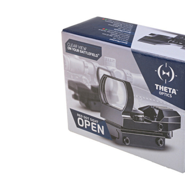 Коліматорний приціл Open Reflex Sight Theta Optics Tan - зображення 2