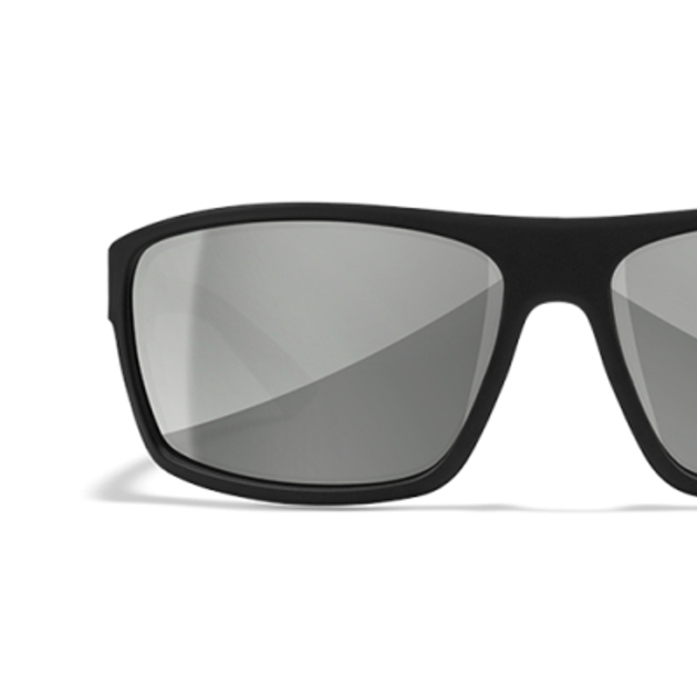 Окуляри Wiley X Peak Grey Silver Flash Matte Black Frame - зображення 2