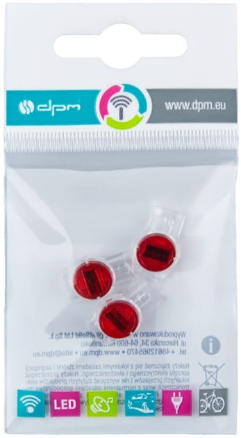 Szybkozłączka telefoniczna DPM UY trzykrotna 3 szt. (BMTF82N) (5903332585892) - obraz 3