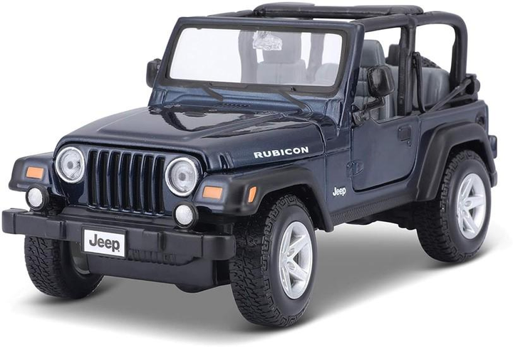 Metalowy model samochodu Maisto Jeep Wrangler Rubicon 1:27 (0090159312451) - obraz 2