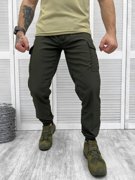 Штаны легкие Олива XL - изображение 1