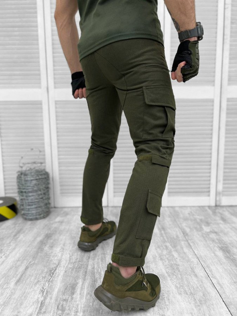 Весняні тактичні штани crap Олива XL - зображення 2