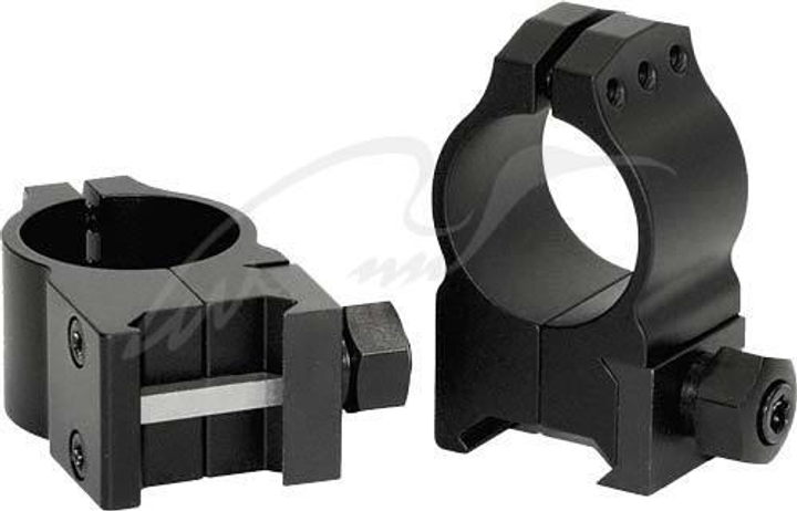 Кільця Warne Tactical Fixed Ring. d - 30 мм. High. Weaver/Picatinny - зображення 1