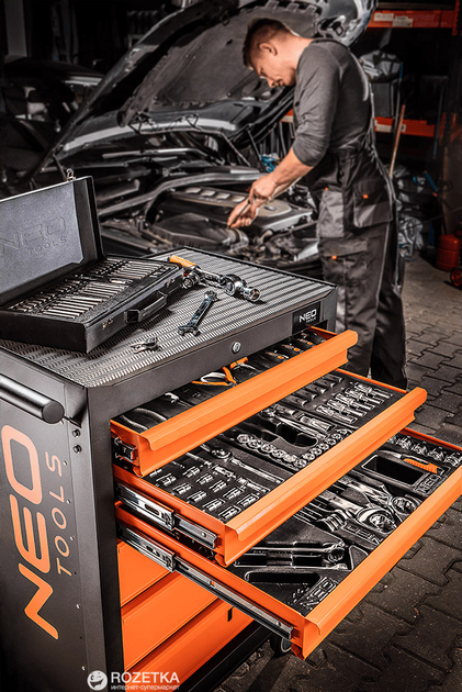 Візок для інструменту NEO Tools c 6 висувними шухлядами 680 х 460 х 1030 мм (5907558422238) - зображення 5