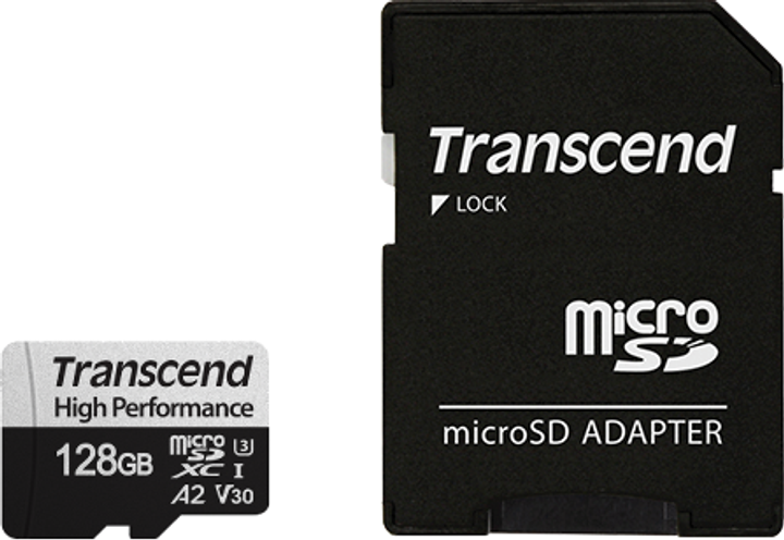 Карта пам'яті Transcend miсroSDXC 128GB UHS-I U3 (TS128GUSD330S) - зображення 2