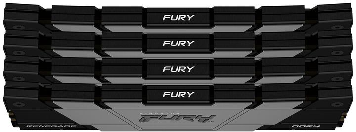 Pamięć RAM Kingston Fury DDR4-3600 65536MB PC4-28800 Zestaw 4 x 16384 Renegade (KF436C16RB12K4/64) - obraz 2
