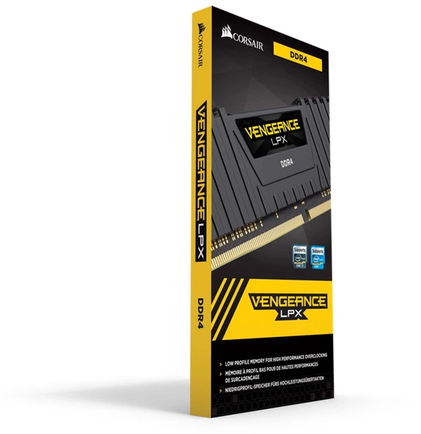 Pamięć RAM Corsair DDR4-3600 16384MB PC4-28800 Vengeance LPX Black (CMK16GX4M1Z3600C18) - obraz 4
